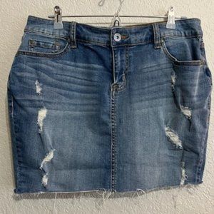 Torrid Denim Mini Skirt